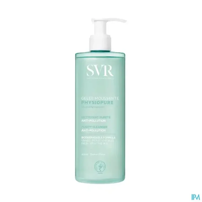 Svr physiopure gelee moussante purete douceur 400ml