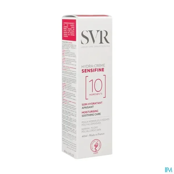 Svr sensifine crème soint hydratant apaisant 40ml