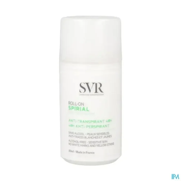 Svr spirial soin deodorant antitranspirant sans alcool roll on 50ml