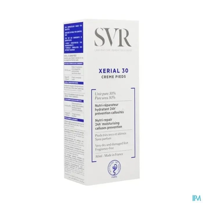 Svr xerial 30 crème pieds secs très abimes 50ml