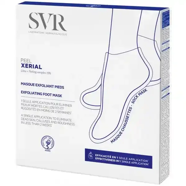SVR Xérial Peel Masque Exfoliant Pieds x 1