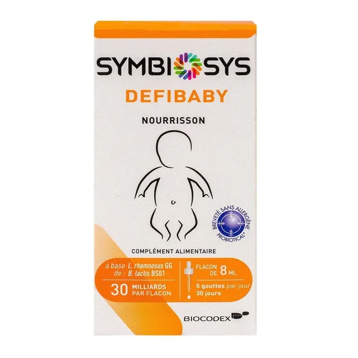 Symbiosys – Defibaby Nourrisson – Flacon 8ml avec pipette