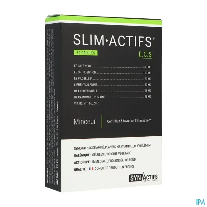 Synactifs slim actifs gelule 30