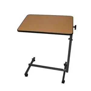 Table de lit avec plateau au coloris hêtre TA3909