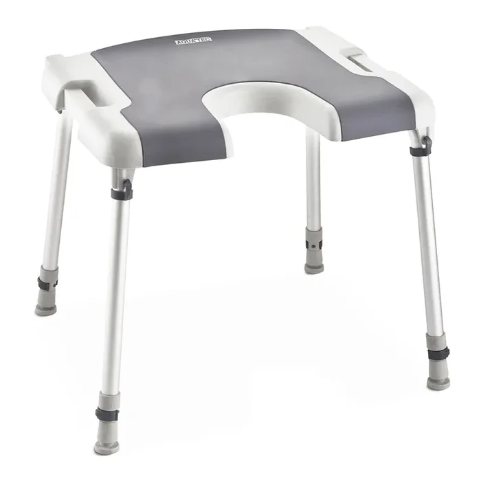 Tabouret douche Sorrento avec découpe intime – Sans accoudoirs