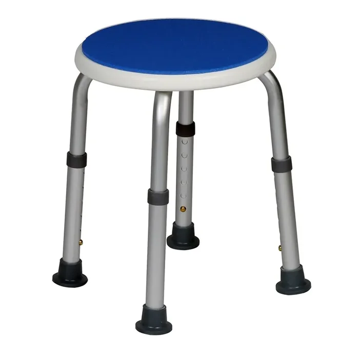Tabouret Hauteur Réglable Assise Fixe Blue Seat