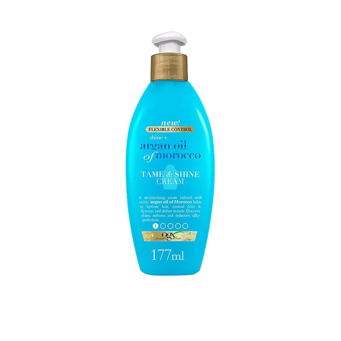 TAME & SHINE styling hair cream argan oil 177 ml