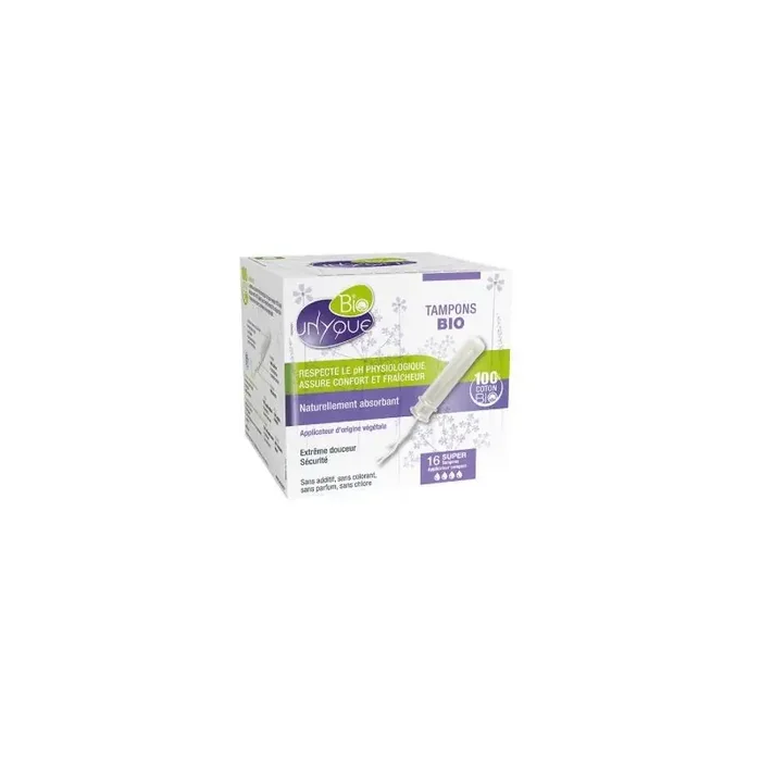 TAMPONS BIO SUPER X 16 UNYQUE