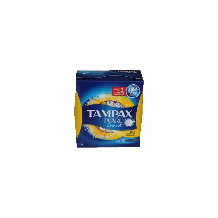 TAMPONS PEARL COMPAK REGULIER X 8 TAMPAX