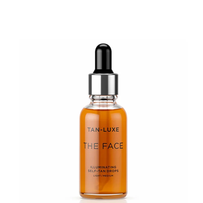 Tan-Luxe The Face Gouttes Autobronzantes Illuminatrices 30 ml – Léger/Moyen