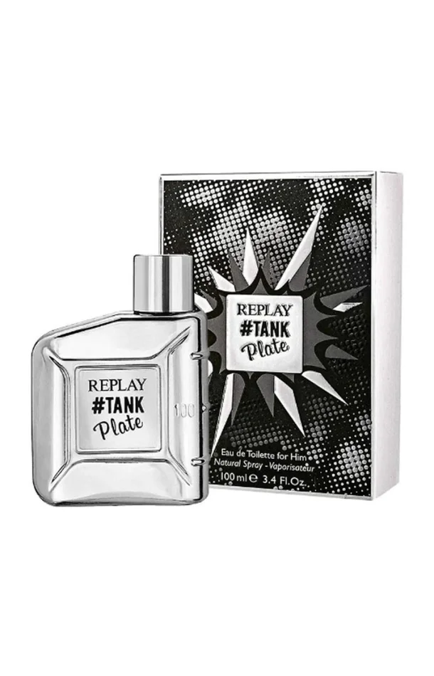 Tank plate for him Eau de toilette – Boisé – Homme