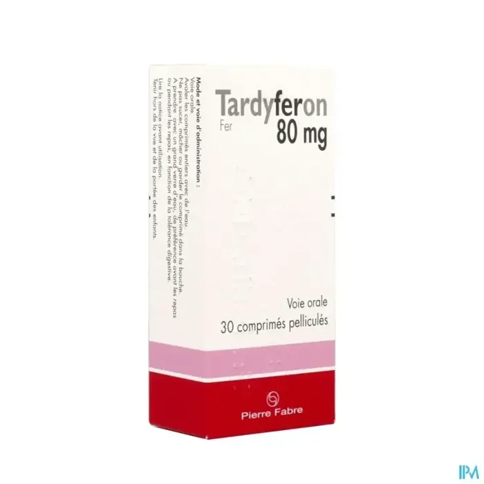 Tardyferon 80mg comprimé 30