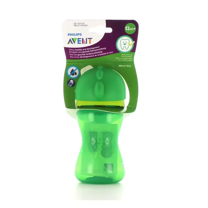 TASSE à PAILLE VERTE 12MOIS+ AVENT