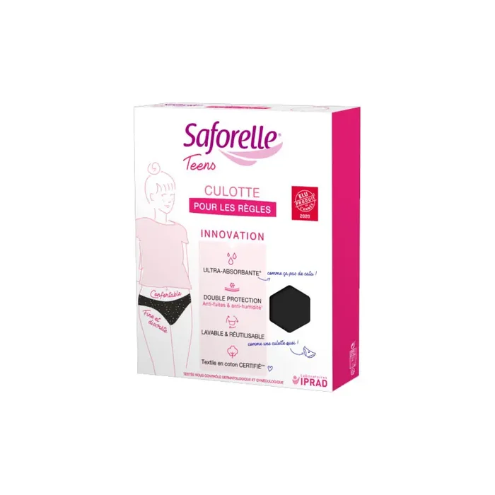 TEENS CULOTTE POUR LES REGLES TAILLE 14 ANS SAFORELLE