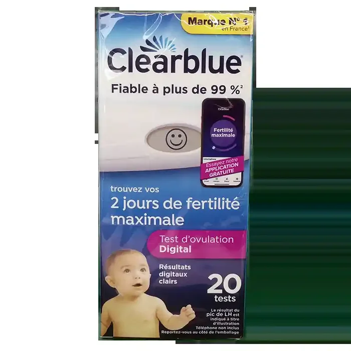TEST D‘OVULATION DIGITAL X20 CLEARBLUE