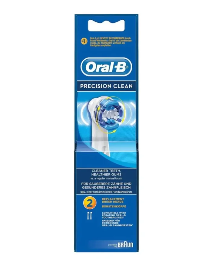 Têtes de brosse Oral-B électrique Precision Clean 2 pièces