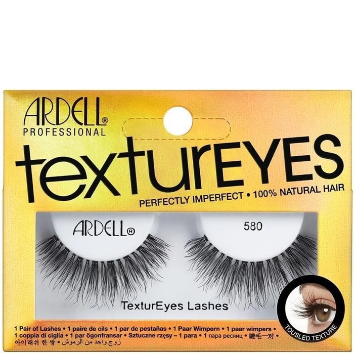 Textureyes Lashes – Faux Cils cheveux texturés 100% naturels 580