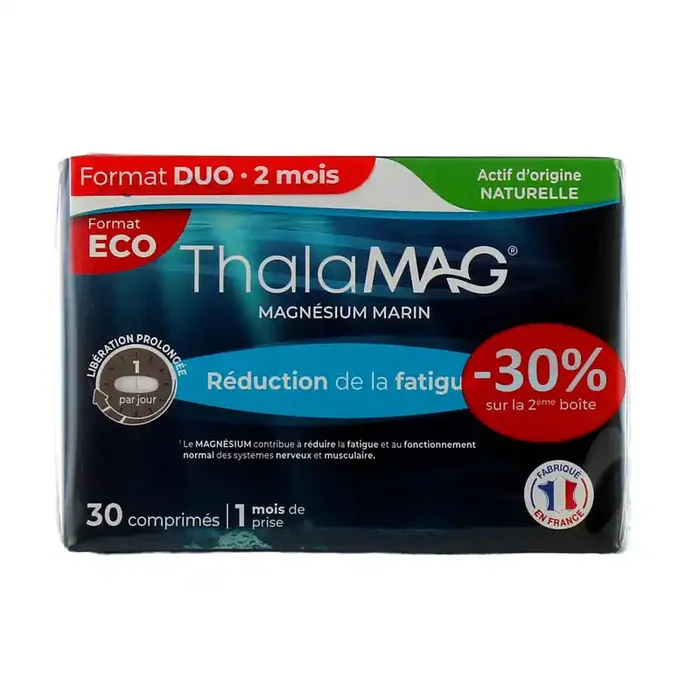THALAMAG EQUILIBRE INTERIEUR MAGNESIUM MARIN LOT DE 2 X 30 comprimés IPRAD