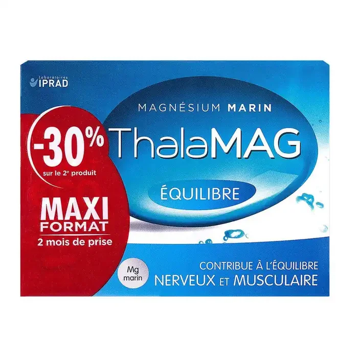 Thalamag Magnésium Marin Gellules 120 gélules