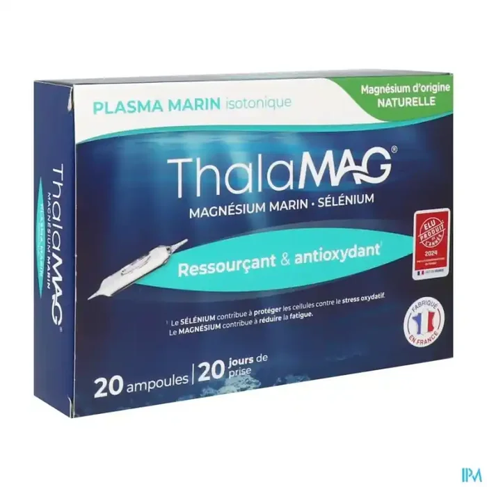 Thalamag plasma marin boite de 20 ampoules