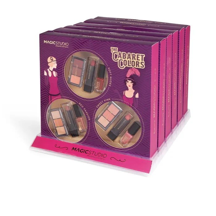 THE CABARET COLORS coffret 9 pz
