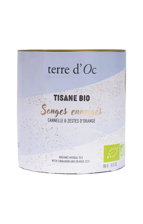 Tisane bio – Cannelle & zestes d’orange – 90 g