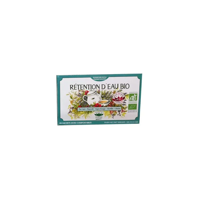 TISANE RETENTION D‘EAU BIO 20 SACHETS ROMON NATURE