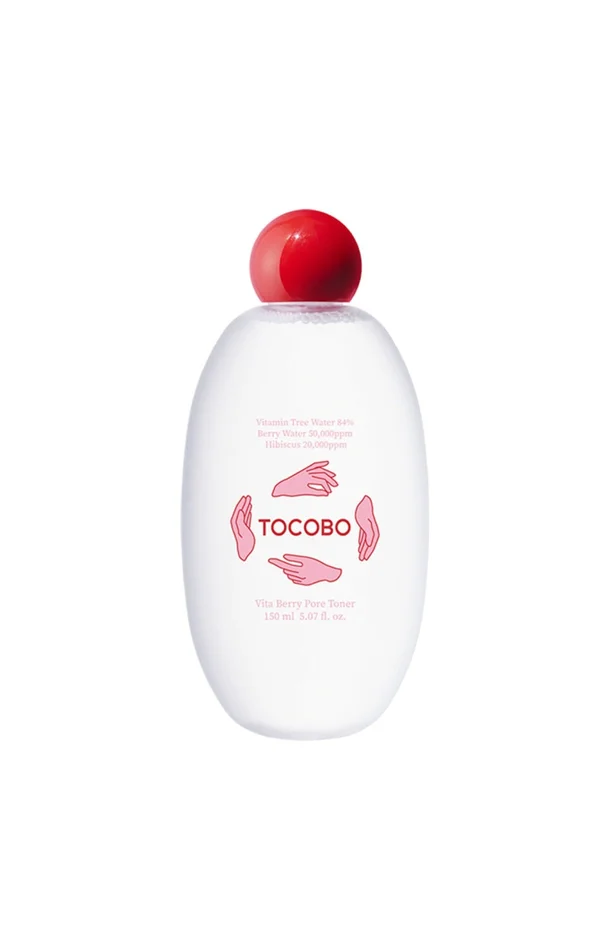 Tocobo – Lotion tonique éclat – Eau de baies & hibiscus – Visage – 150 ml