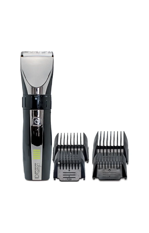 Tondeuse professionnelle cheveux sans fil – Clipper Chrome Effect – Homme – Noir