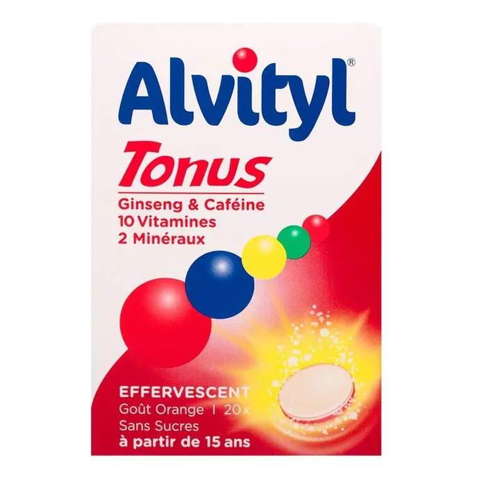 Tonus 20 comprimés effervescents