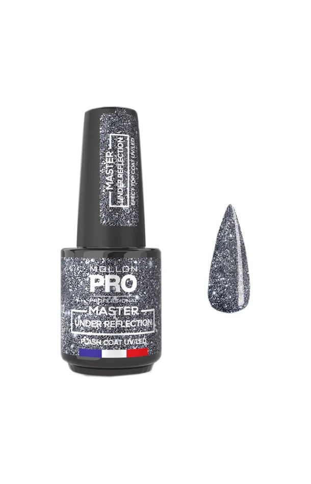 Top coat semi-permanent pailleté – Under Reflection – 12 ml