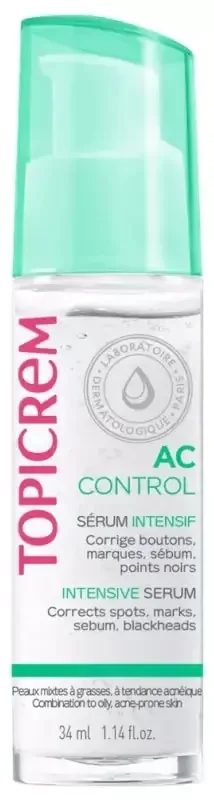 Topicrem AC Control Sérum Intensif Peaux à Tendance Acnéique 34 ml