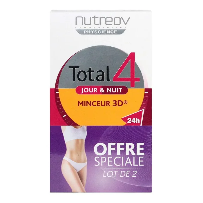 Total 4 jour & nuit minceur 3D lot de 2