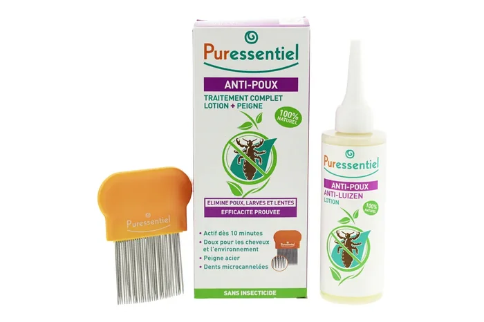 Traitement anti poux + peigne 100ml