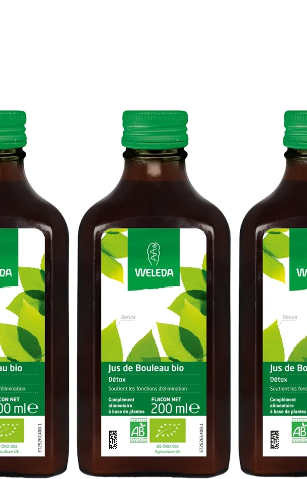 Trio jus de Bouleau – Détox – 3×200 ml
