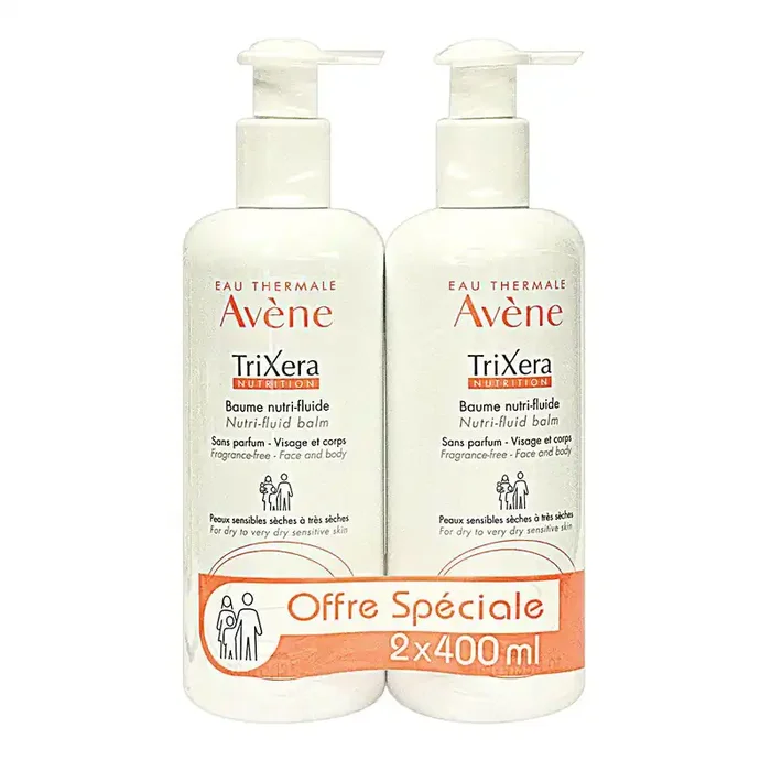 Trixera baume nutri-fluide 2x400ml