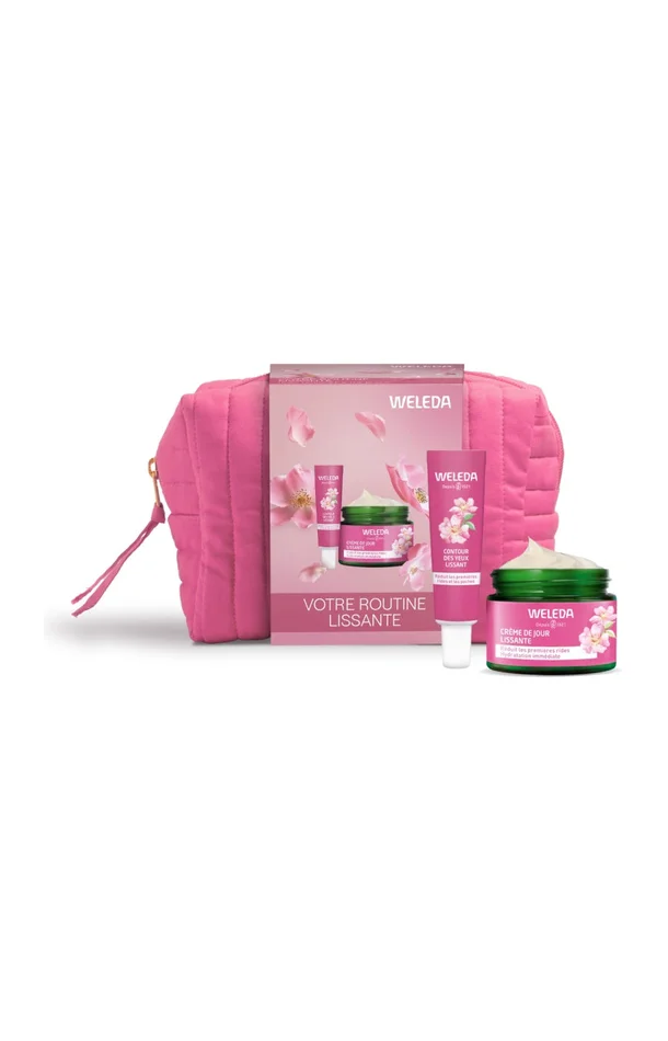 Trousse anti-âge crème de jour & contour des yeux – Rose musquée – Peaux matures