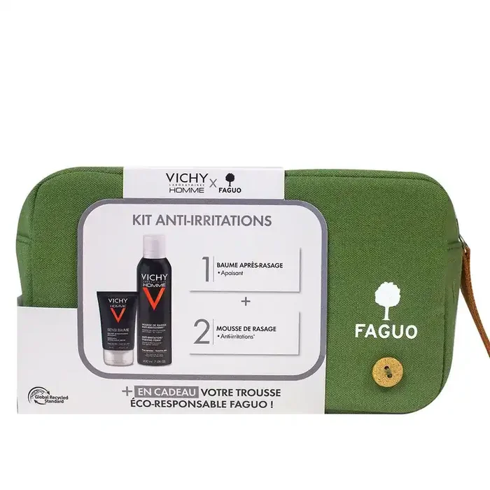 Trousse Faguo Homme mousse de rasage 200ml + Sensi baume 75ml