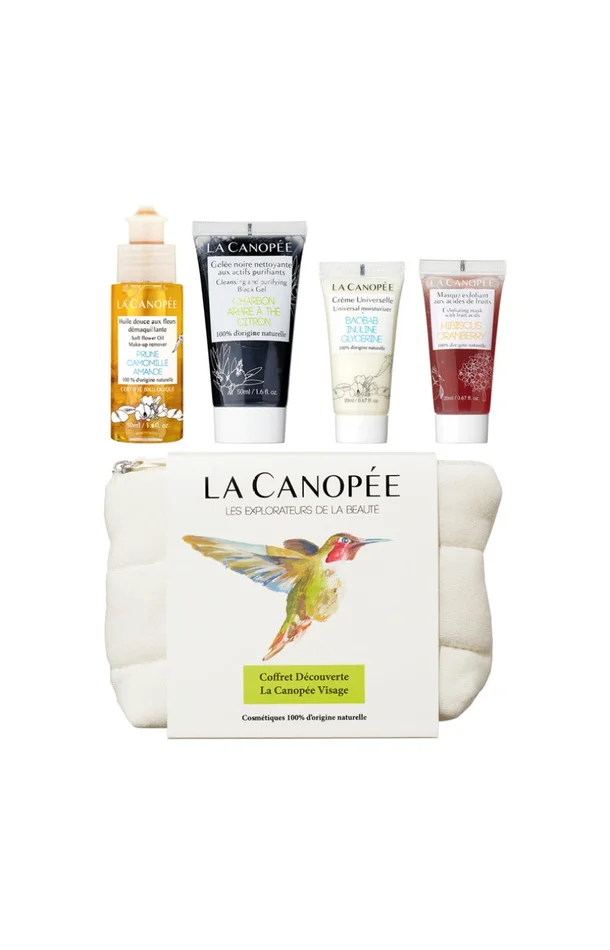 Trousse soins – Rituel découverte La Canopée – Visage – 4 produits