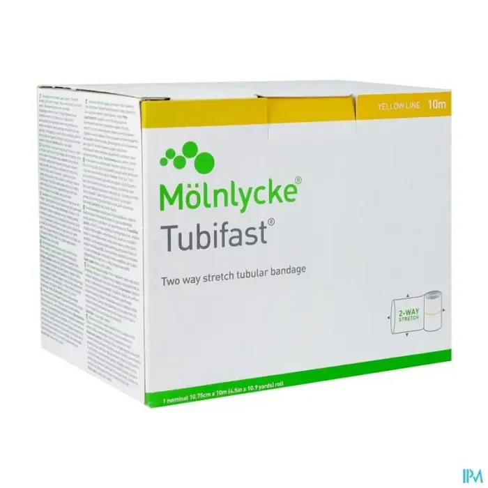 Tubifast 2way stretch band tubul 10m x 10cm75 jaun