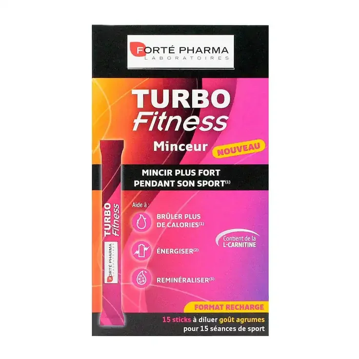 Turbo Fitness minceur 15 sticks recharge