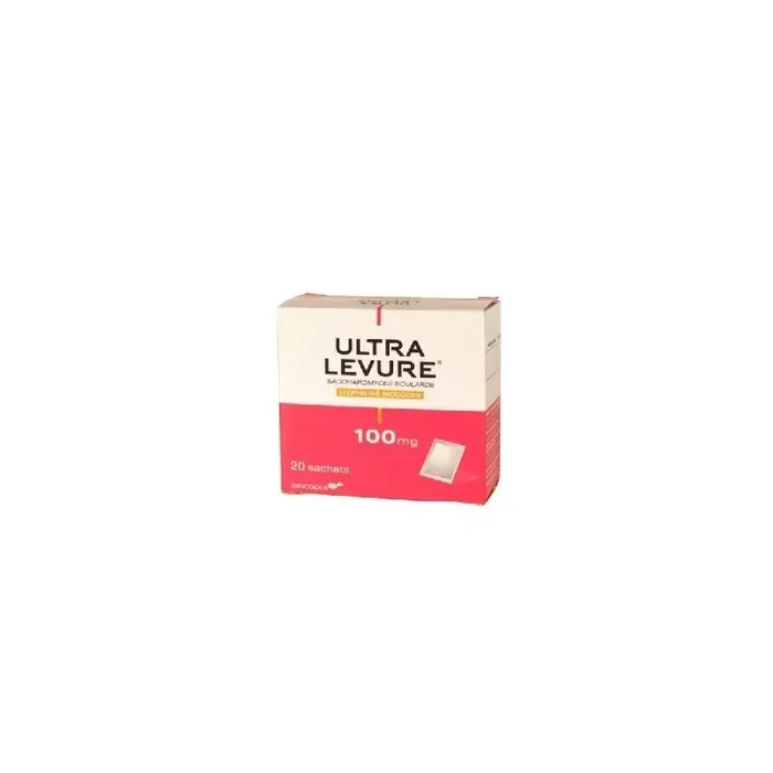 Ultra levure 100mg poudre pour suspension buvable 20 sachets