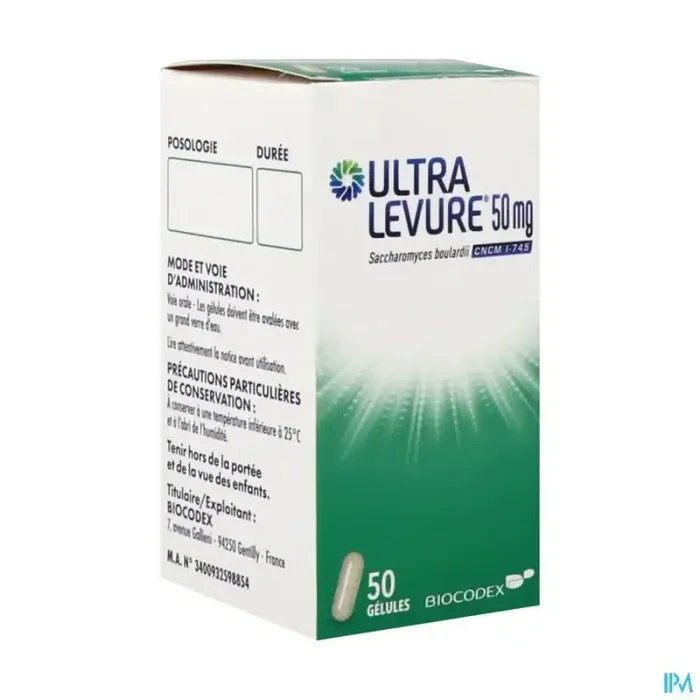 Ultra levure 50mg gélule 50