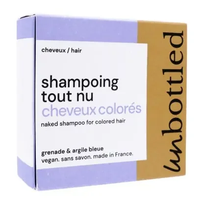 UNBOTTLED SHAMPOING TOUT NU CHEVEUX COLORES 75G