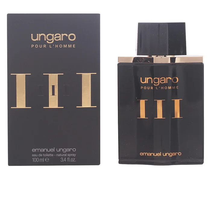 UNGARO POUR L’HOMME III eau de toilette vaporisateur 100 ml