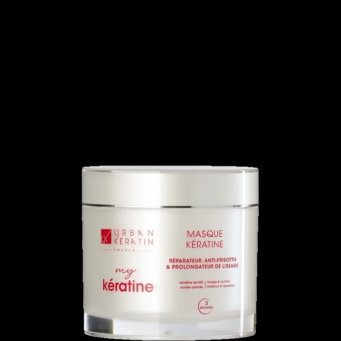 Urban Keratin My Keratine Masque Réparateur, Anti-Frisottis & Prolongateur de Lissage