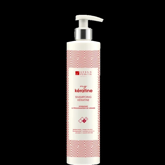 Urban Keratin My Keratine Shampoing Hydratant et Prolongateur de Lissage