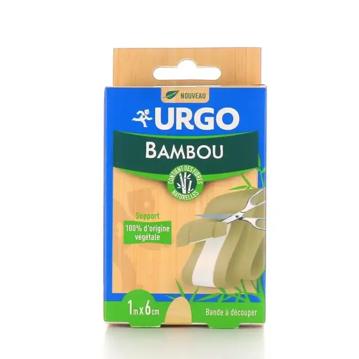 URGO BAMBOU BANDE ADHESIVE à découper 1m X 6cm