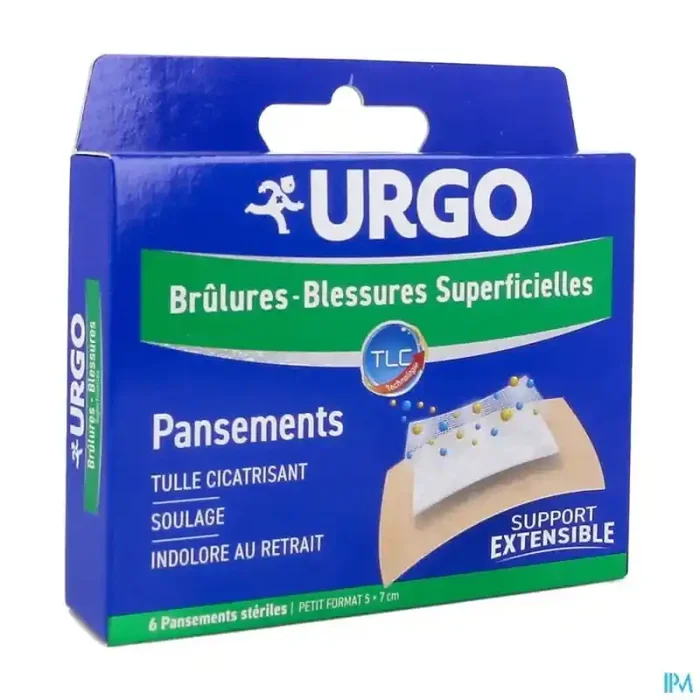 Urgo brulures pansement petit format