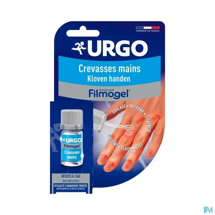 Urgo filmogel crevasses mains pansement liquide 3ml25